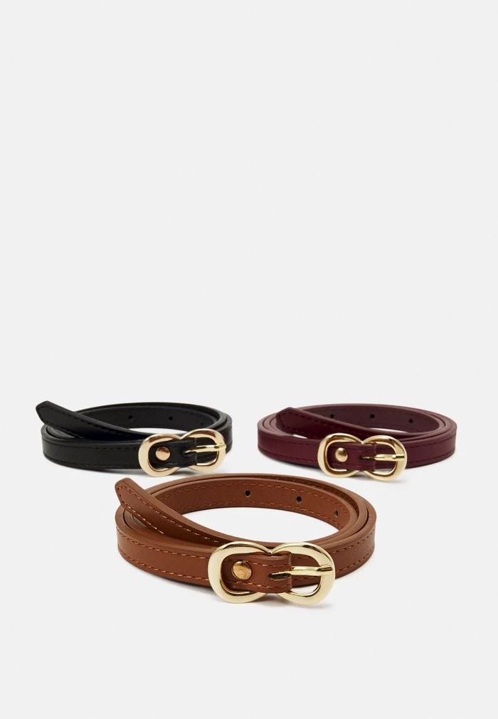 Ceinture ANNA FIELD Anna Field 3 Pack Noir Femme | LUK-2712210